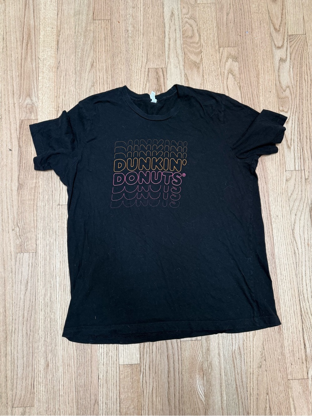 Dunkin' Donuts Tshirt Black Logo Tee
